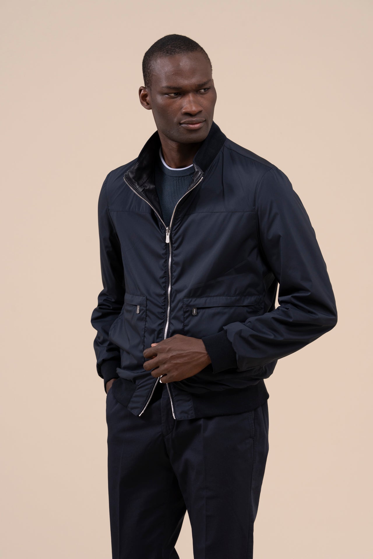 Denver Nappa and Airstop Reversible Jacket