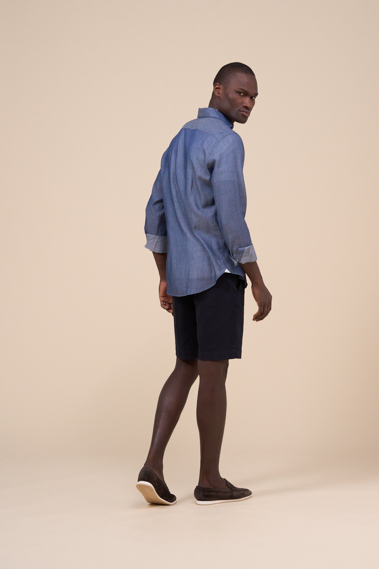 Sean Denim Light Long Sleeve Shirt