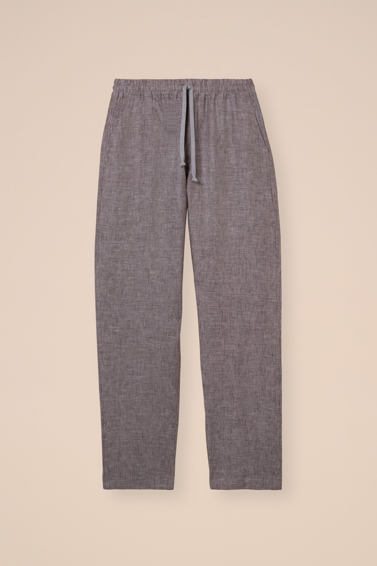 Bonifacio Linen Striped Pants