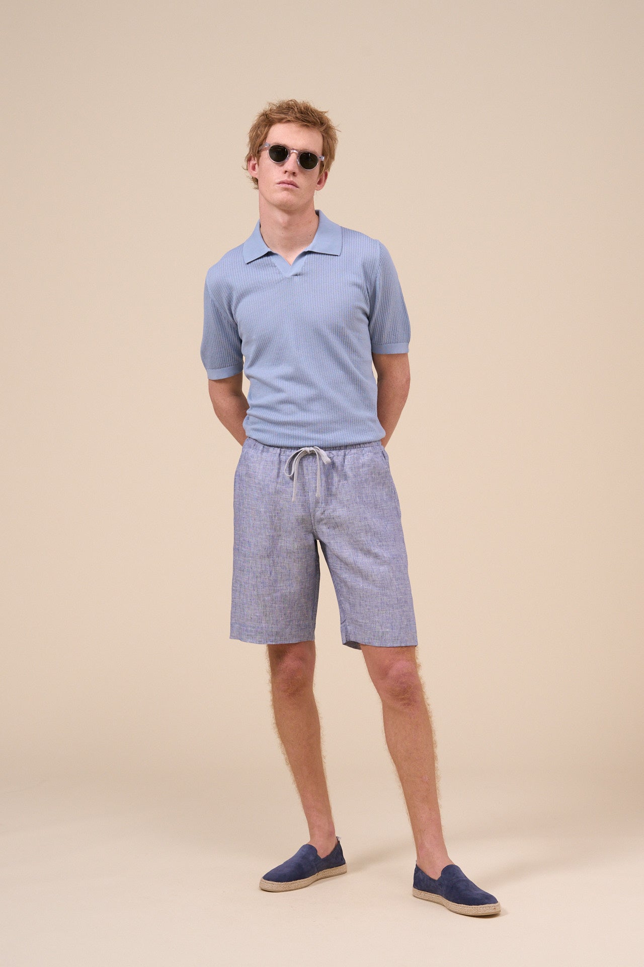 Vico Fancy Linen Shorts