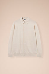 Cashmere and Linen Long Sleeve Shirt