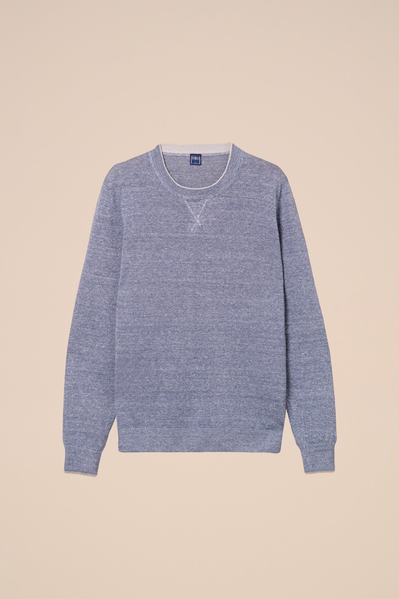 David Irlanda Cotton Linen Roundneck - Bicolor