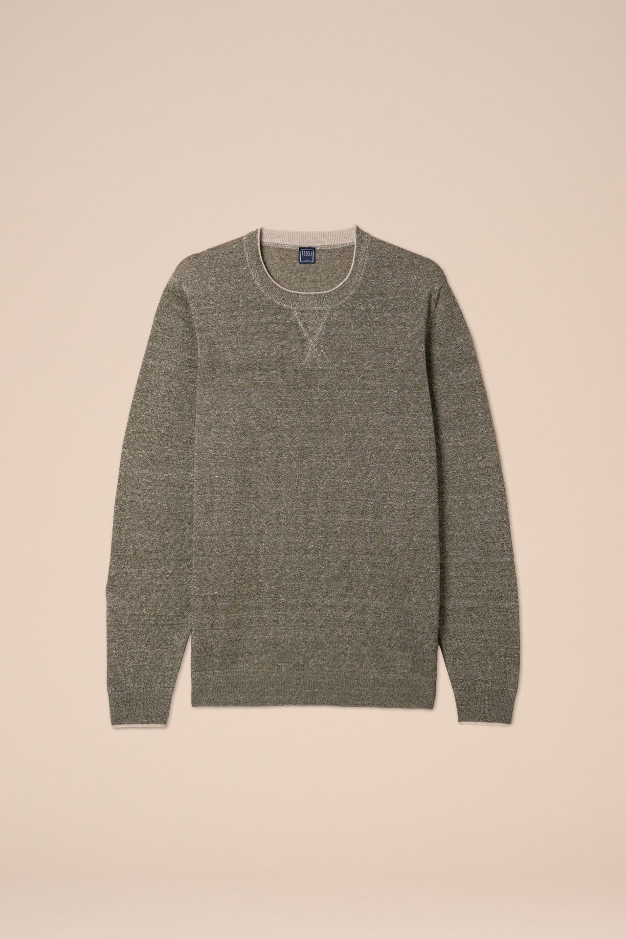 David Irlanda Cotton Linen Roundneck - Bicolor