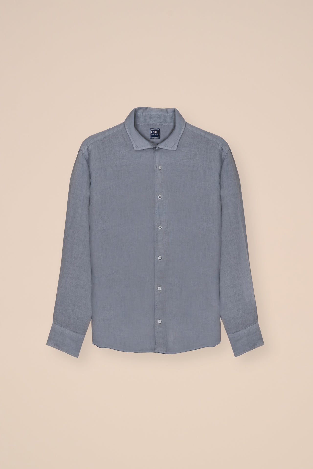 Nick Linen Dusty Long Sleeve Shirt