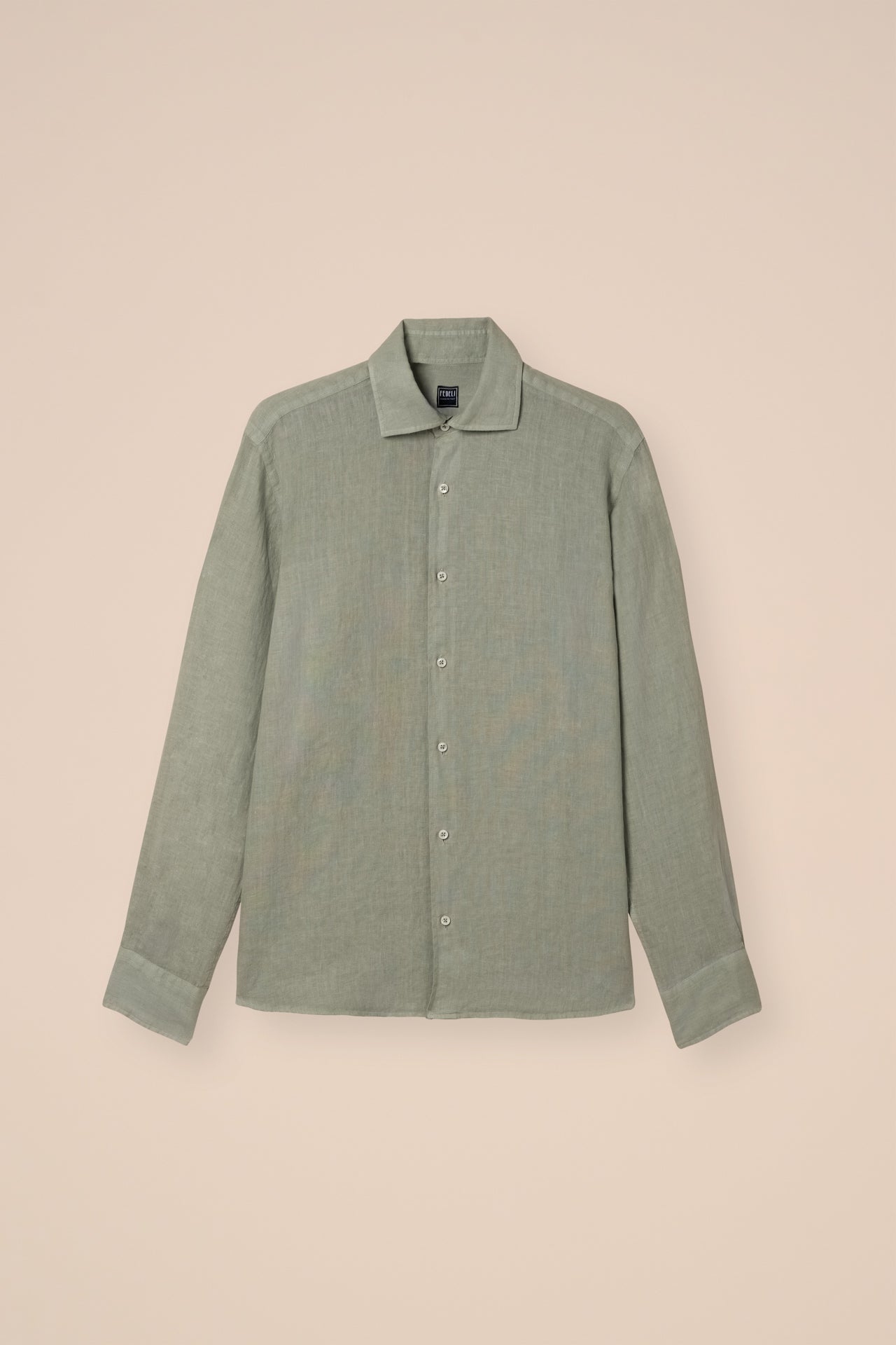 Nick Linen Dusty Long Sleeve Shirt