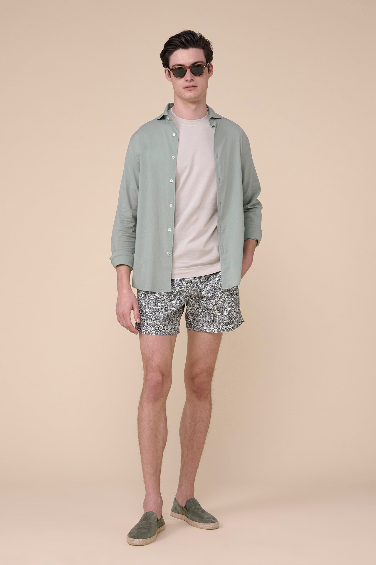 Sean Cotton Voile Long Sleeve Shirt