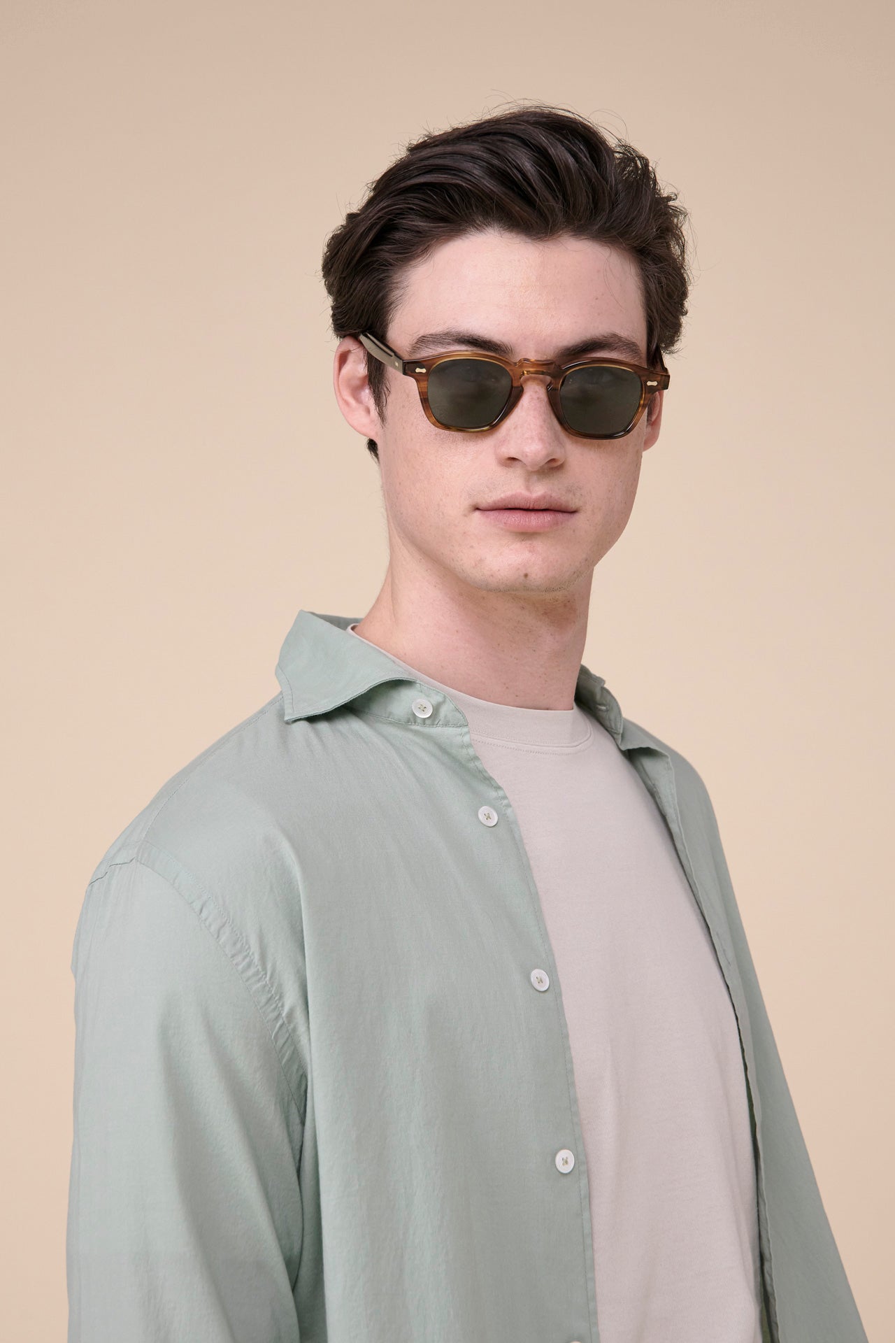 Sean Cotton Voile Long Sleeve Shirt