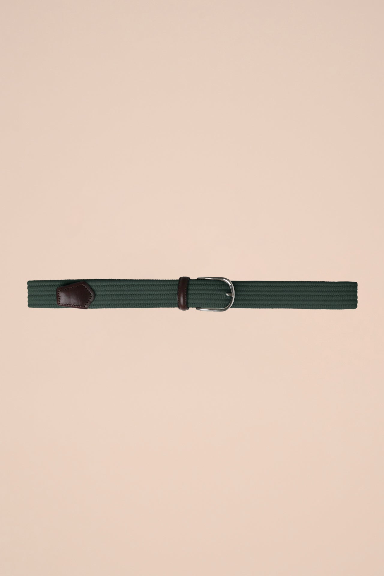 Braided Elastic Cotton Belt