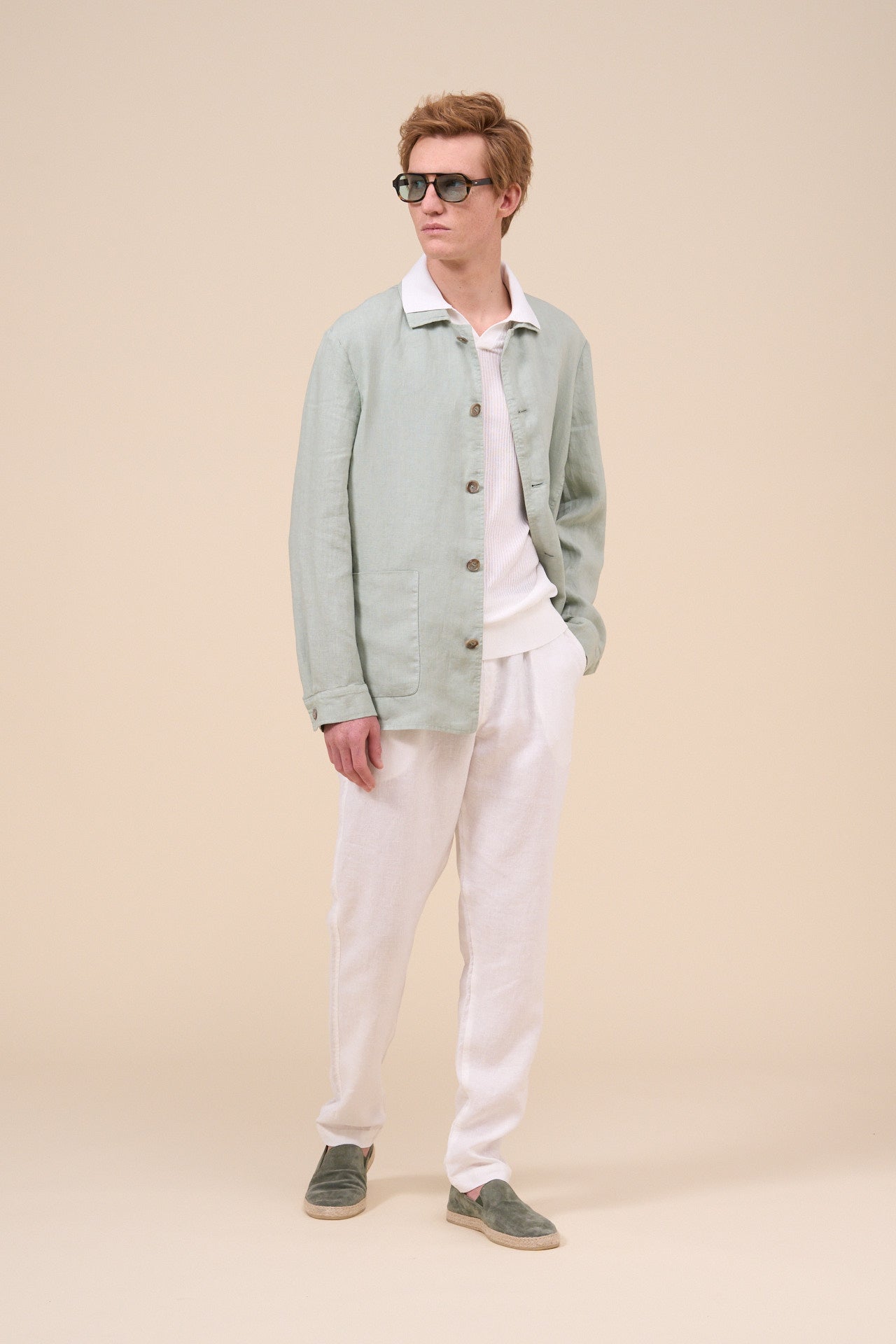 Oxford Linen Dusty Jacket