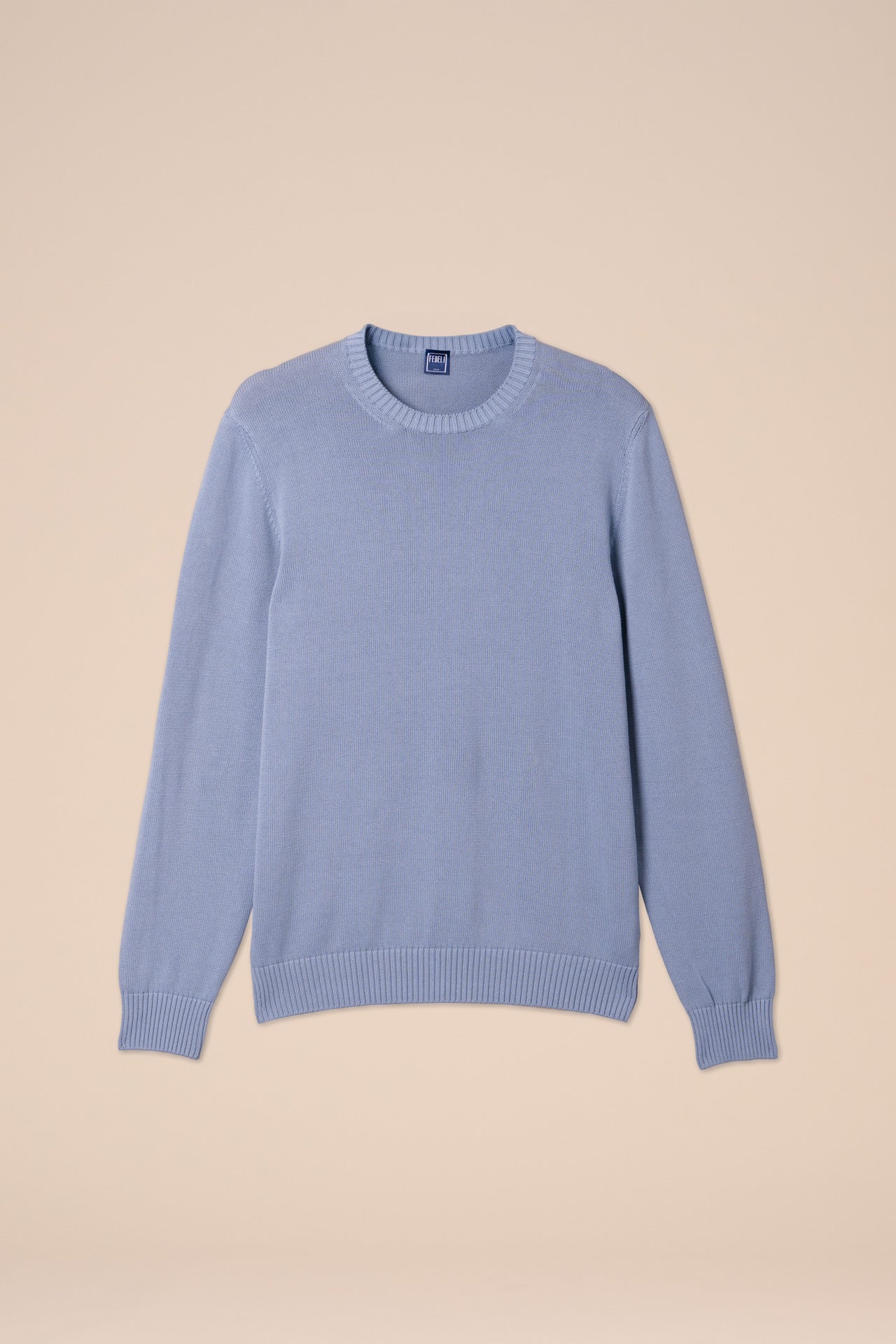 Argentina Cotton Light Dusty Knitted Crewneck