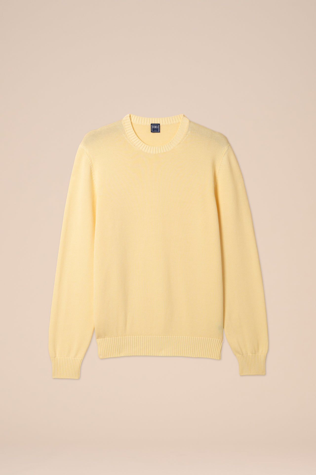 Argentina Cotton Light Dusty Knitted Crewneck