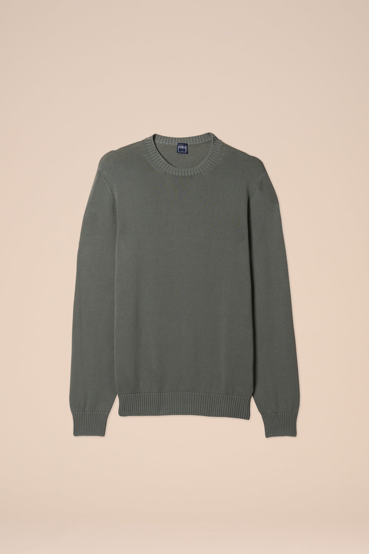 Argentina Cotton Light Dusty Knitted Crewneck