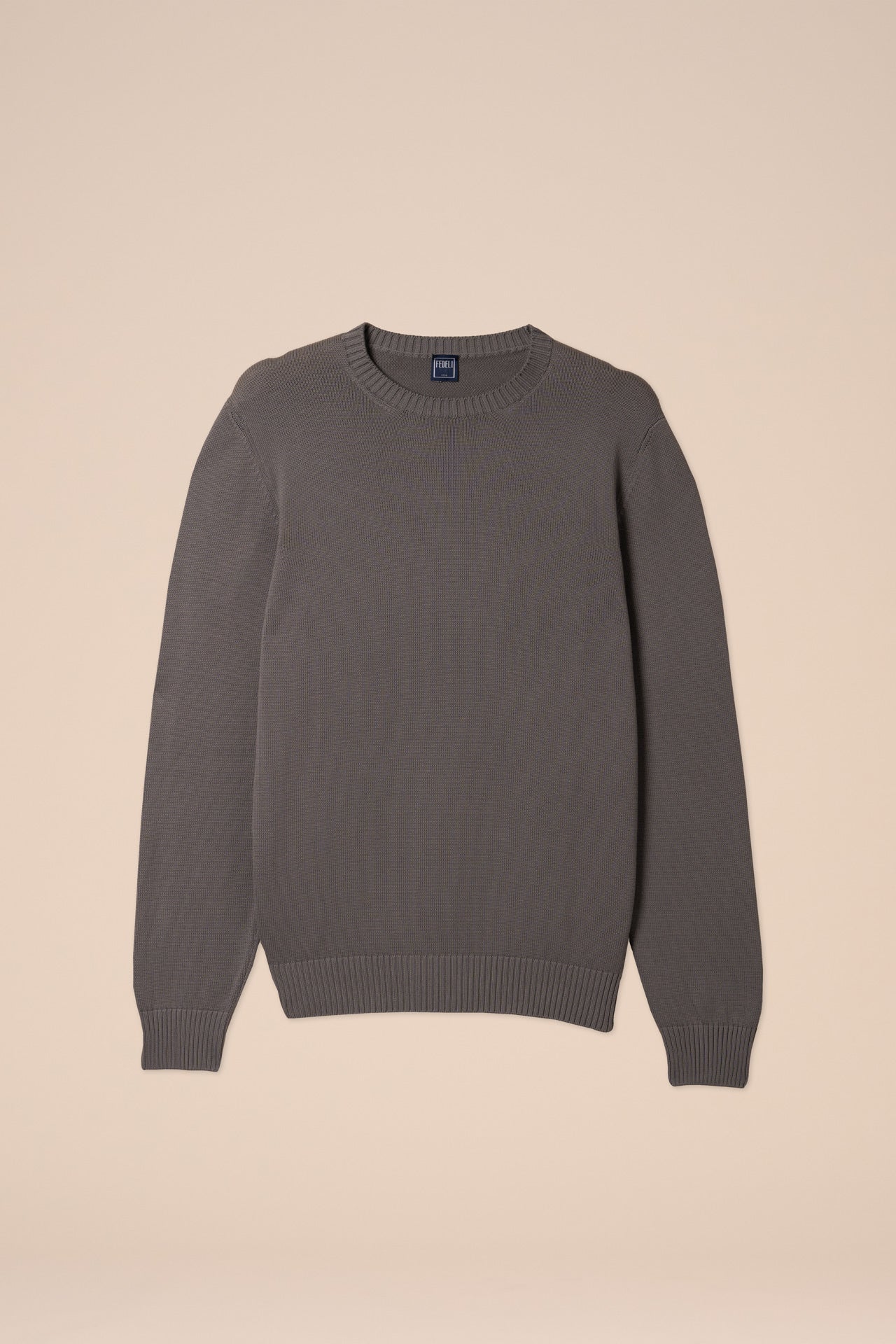 Argentina Cotton Light Dusty Knitted Crewneck