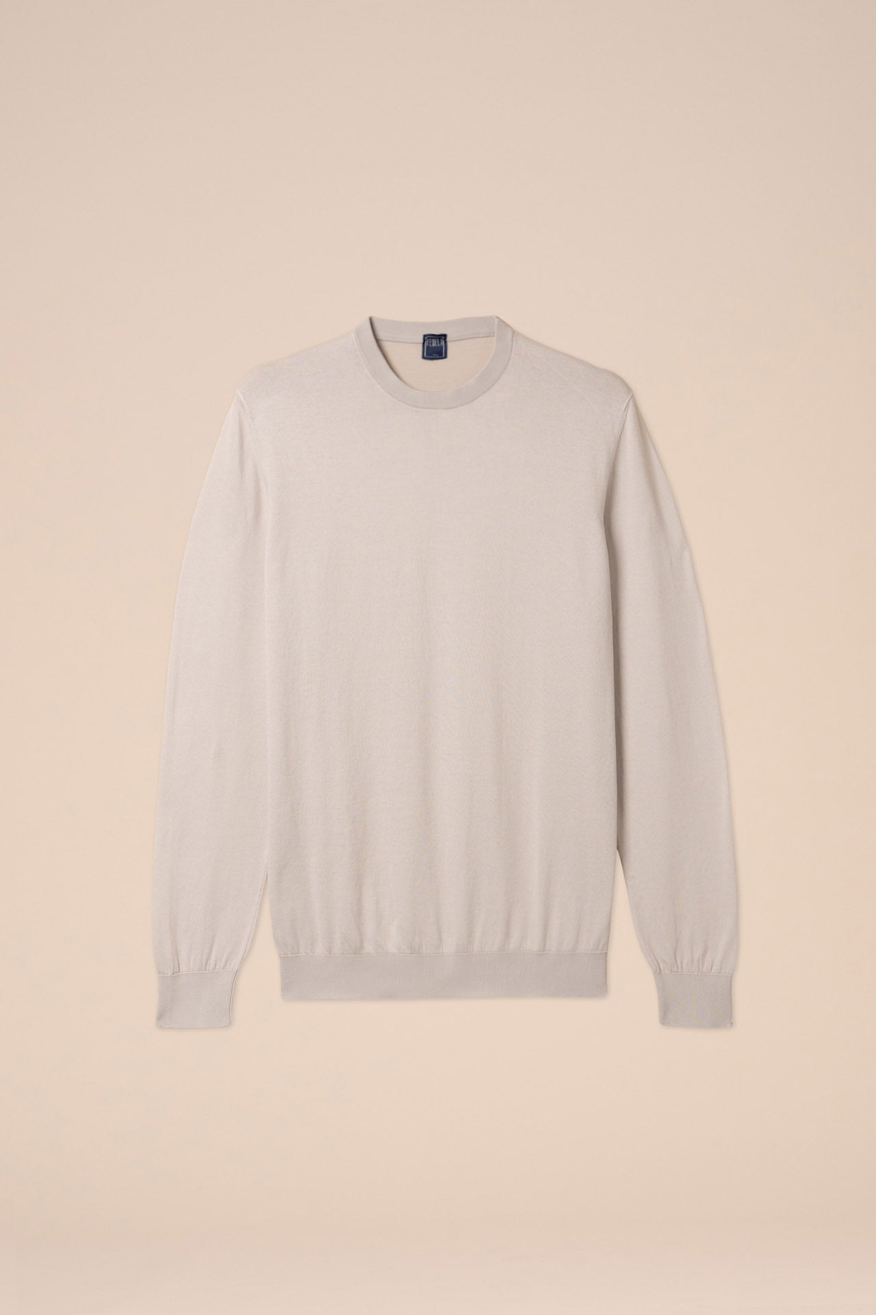 Argentina Organic Cotton Light Dusty Knitted Crewneck