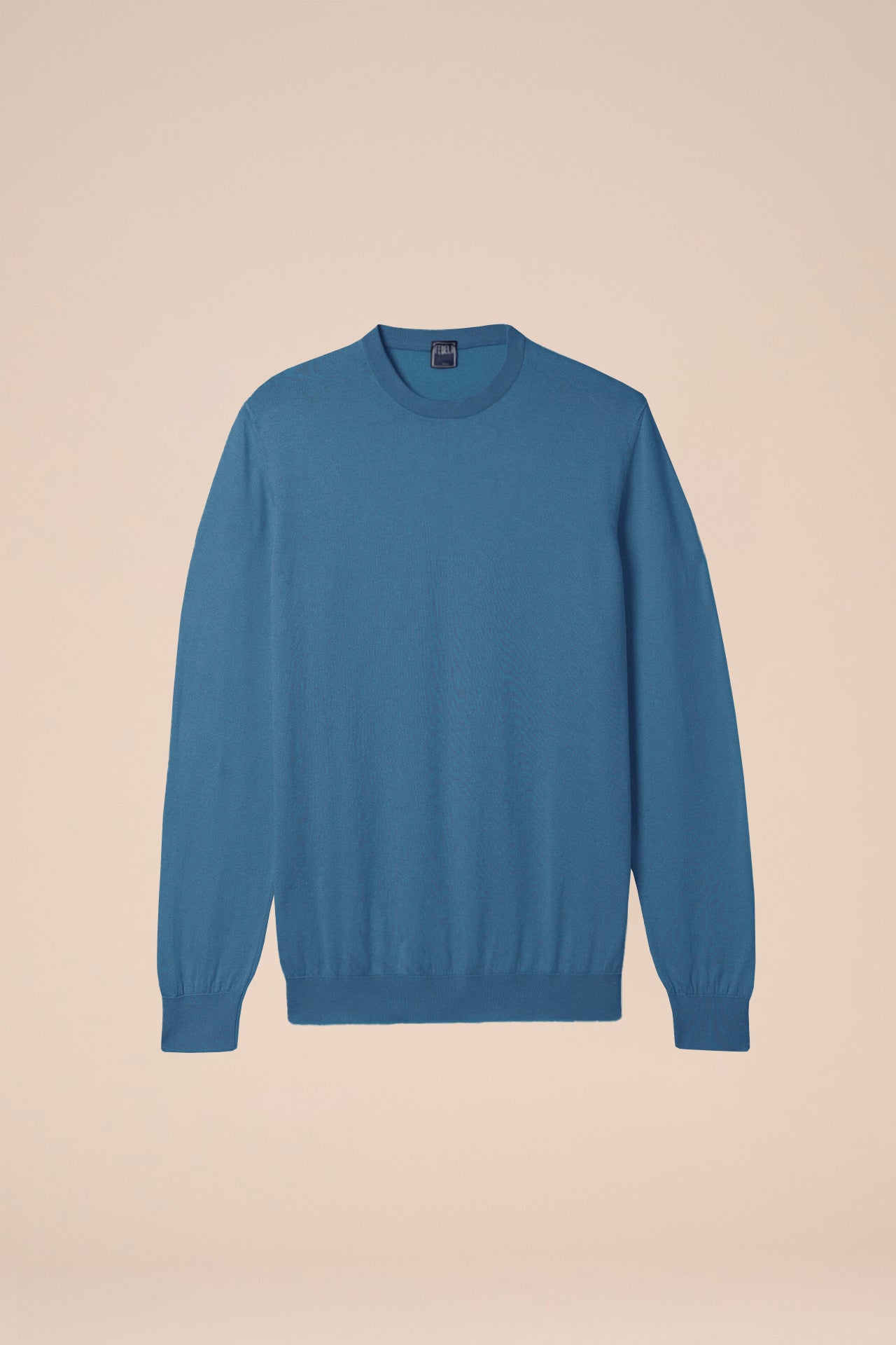 Argentina Organic Cotton Light Dusty Knitted Crewneck