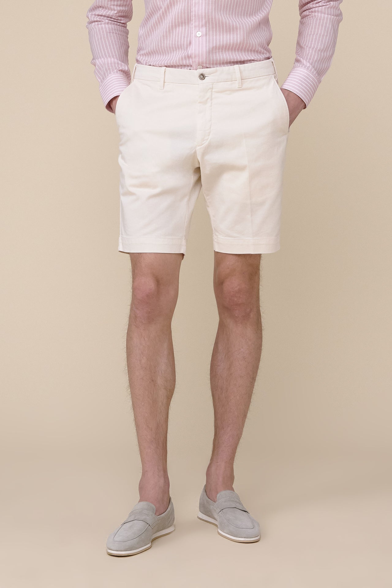 Moon Chino Old Cotton Shorts