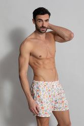 Madeira - the sustainable swim trunk - kunterbunt pattern