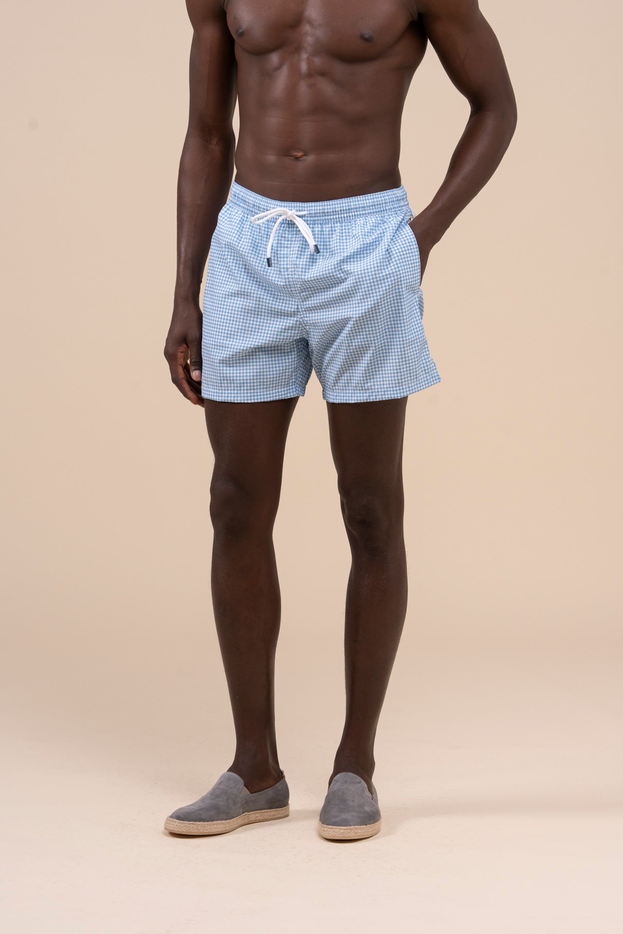 Madeira - The Sakar Swim Trunk - Gringham Pattern