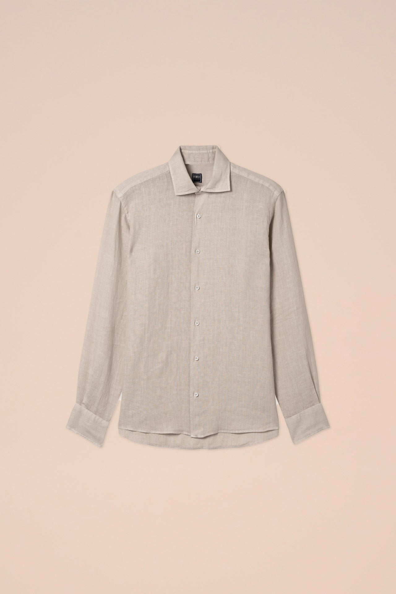 Nick Linen Dusty Long Sleeve Shirt